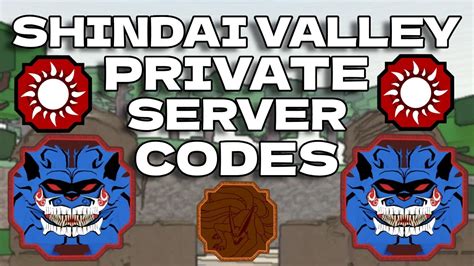 In the top-right corner of this map should be a small text box that says <b>Private</b> <b>Code</b>—enter your. . Shindo life codes private servers